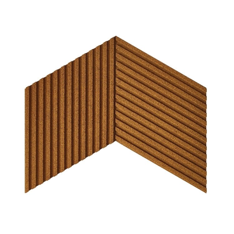 DIAMOND STRIPE 3D Cork Acoustic Panel - DecorMania.eu