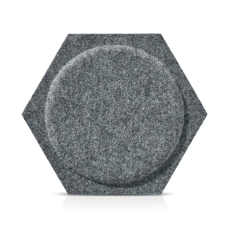 HEXA BOLD 2 Felt Panel - GREY - DecorMania.eu