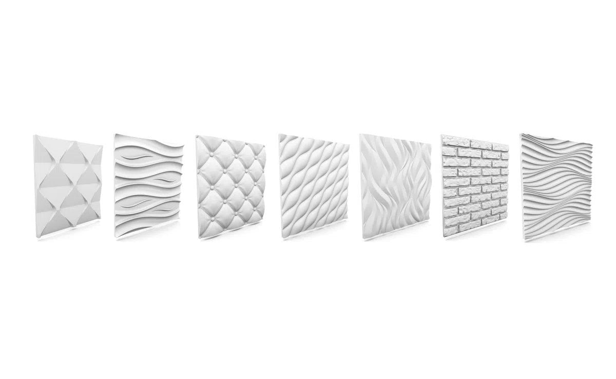 Polystyrene 3D wall panel Sample - DecorMania.eu